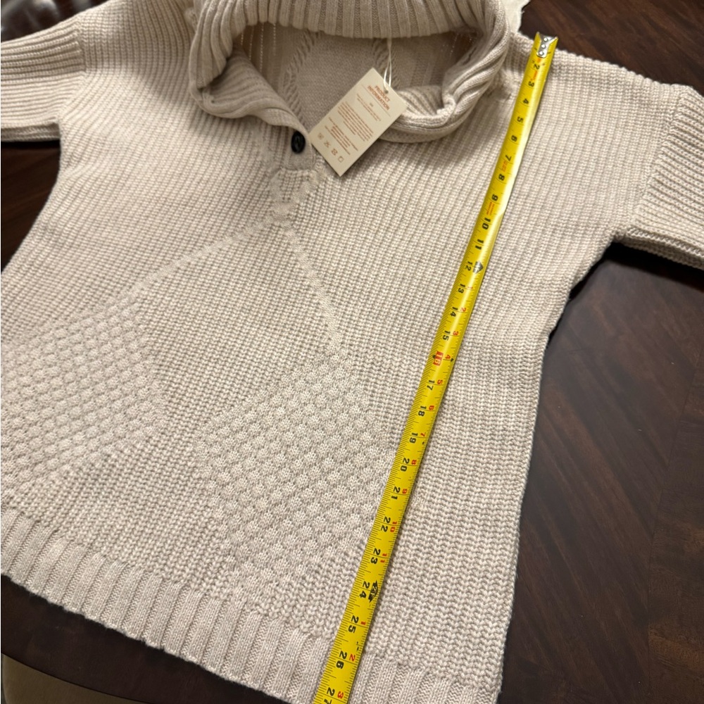 Modesees Women's Cream Sweater. Oversized Sz Medium - Picture 5 of 7